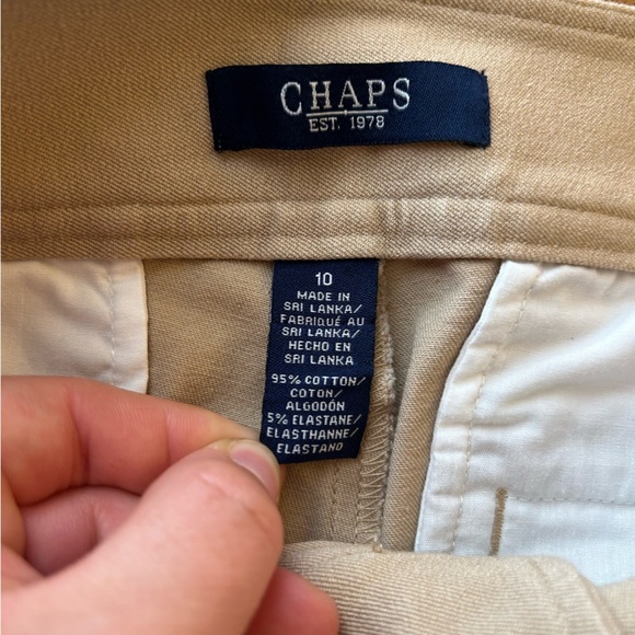 Chaos Women’s Beige Straight-Leg Slacks - Picture 4 of 7